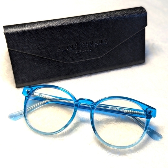 NWOT Prive' Revaux Blue Light Blocker Reading Glasses - Theodore Model - Picture 1 of 7